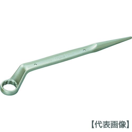 ＴＯＮＥ　シノ付めがねレンチ（トルシアボルト用）　対辺寸法３２ｍｍ　全長３７５ｍｍ　メッキ処理（SMN-20）389-3847【ＴＯＮＥ（株）】