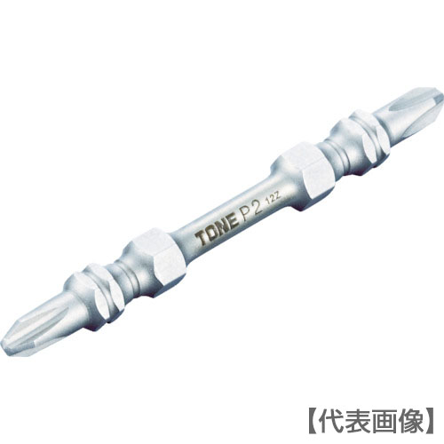 ＴＯＮＥ　トーションビット　スリムタイプ　ＰＨ２　６５ｍｍ　１０本入り（TBT2065S）810-9763【ＴＯＮＥ（株）】