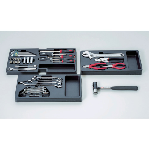 ＴＯＮＥ　整備用工具セット　ツールセット　ＢＸ２３０仕様　レッド（TSA352）437-9942【ＴＯＮＥ（株）】