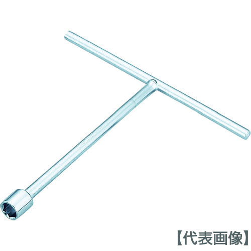 ＴＯＮＥ　トルク検査機　Ｔ形レンチ　対辺寸法１７ｍｍ　全長２７７ｍｍ　幅２２０ｍｍ（TW-17）369-9609【ＴＯＮＥ（株）】