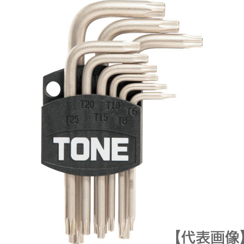 ＴＯＮＥ　トルクスＬ形レンチセット　９点セット（TXLN900H）269-2249【ＴＯＮＥ（株）】