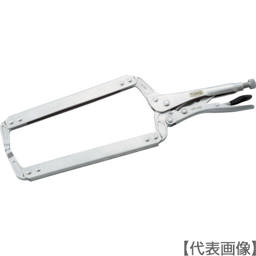ＴＯＮＥ　グリッププライヤ　Ｃ型４４３ｍｍ（VPC-450）760-7792【ＴＯＮＥ（株）】