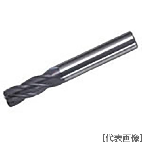 三菱Ｋ　４枚刃ミラクル　超硬ラジアスエンドミルロング刃長（Ｌ）６ｍｍ（VC4JRBD0600R0050）120-2383【三菱マテリアル（株）】