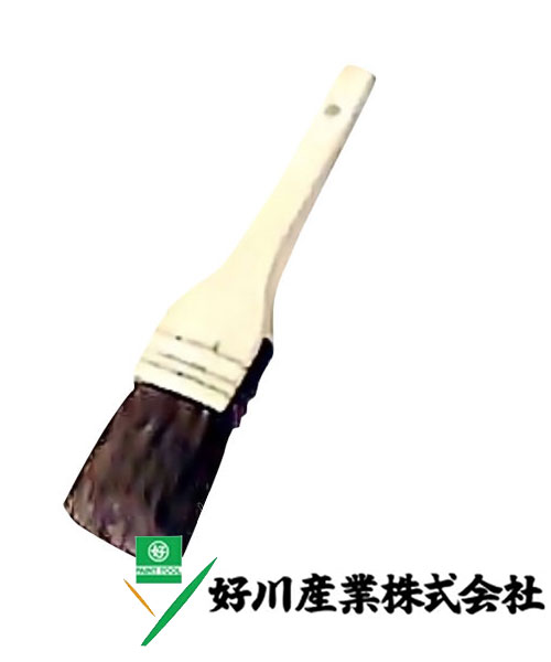 好川産業株式会社 ゴマ毛 寸筒刷毛 430B ゴマ毛/寸筒 49mm 1本【好川産業株式会社】