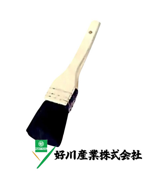 好川産業株式会社 黒毛 寸筒刷毛 430D 黒毛/寸筒 49mm 1本【好川産業株式会社】