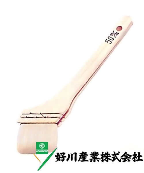 好川産業 白毛 ニス刷毛 #439N 白毛/筋 70mm(30号) 1本【好川産業株式会社】