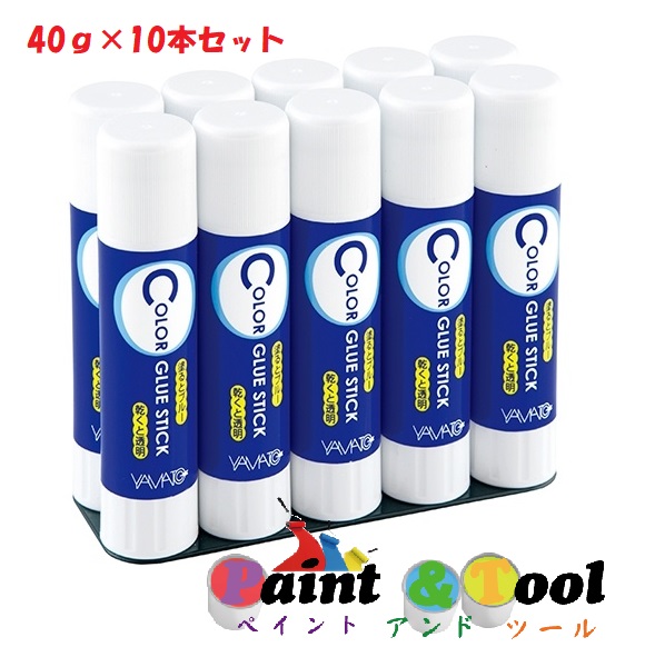 スティックのり 固形アラビック カラーグルースティック ＣＧシリーズ ＣＧ-35-10Ｓ 40ｇ×10本 1箱(12パック)【ヤマト】＊代引決済不可