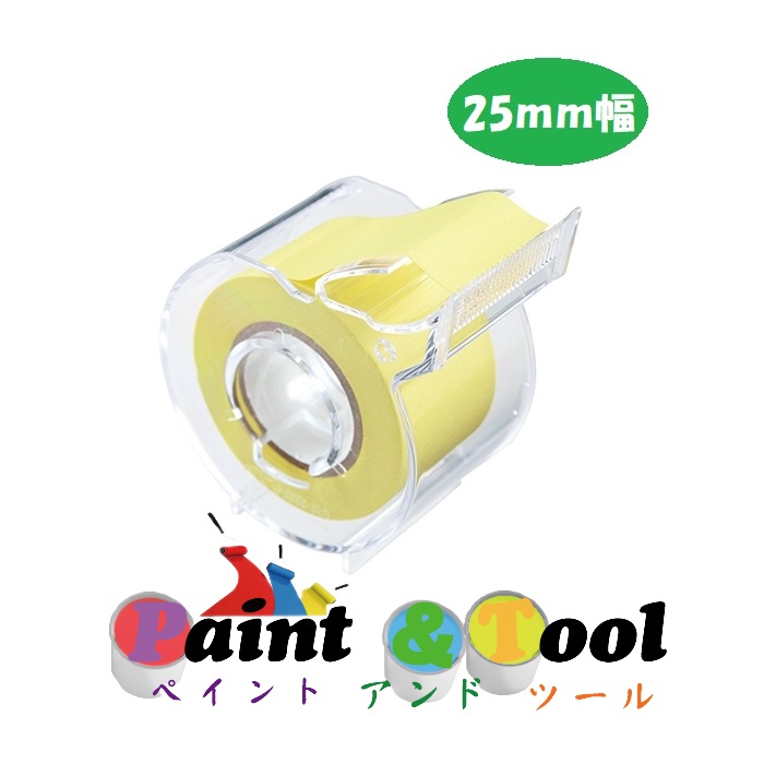 メモックロールテープ 再生紙 25ｍｍ幅 カッター付（1巻入）ＳＲ-25ＣＨ-1 1箱(12個)【ヤマト】＊代引決済不可