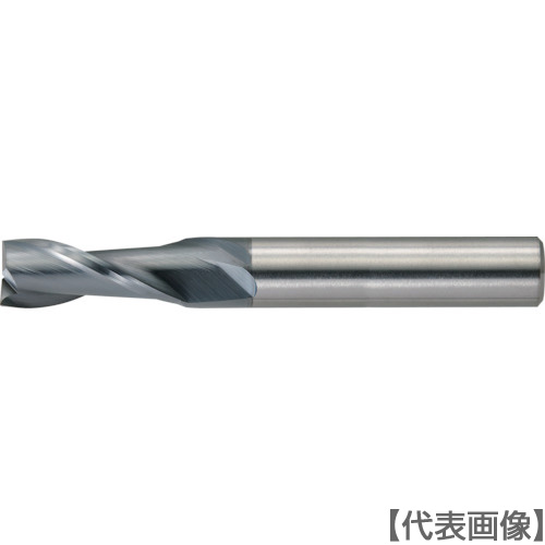 ユニオンツール　超硬エンドミル　スクエア　φ０．２×刃長０．４（C-CES2002）277-0172 【ユニオンツール（株）】